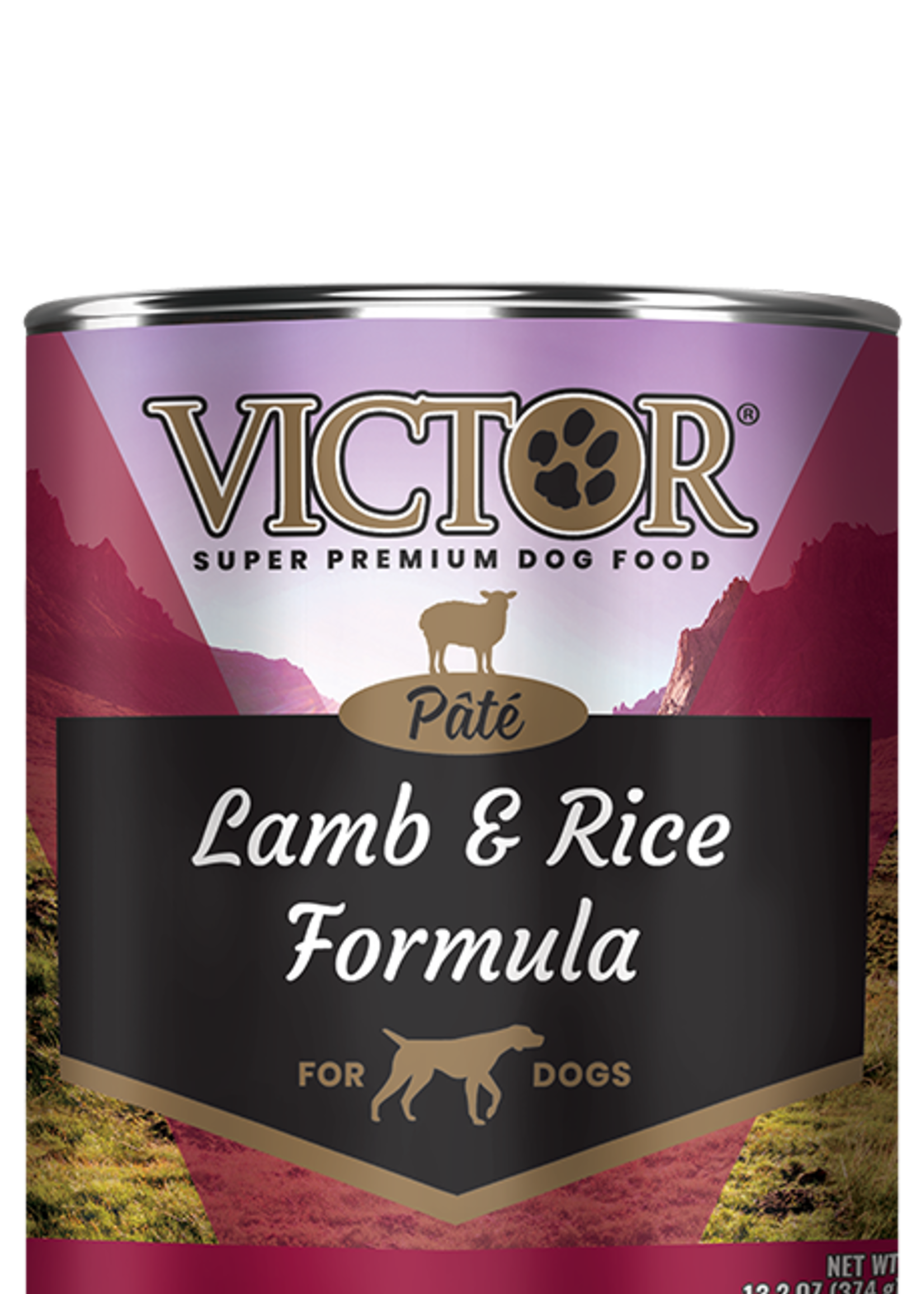 Victor/Mid America Pet Victor Dog Can Pate Lamb and Rice 13 oz