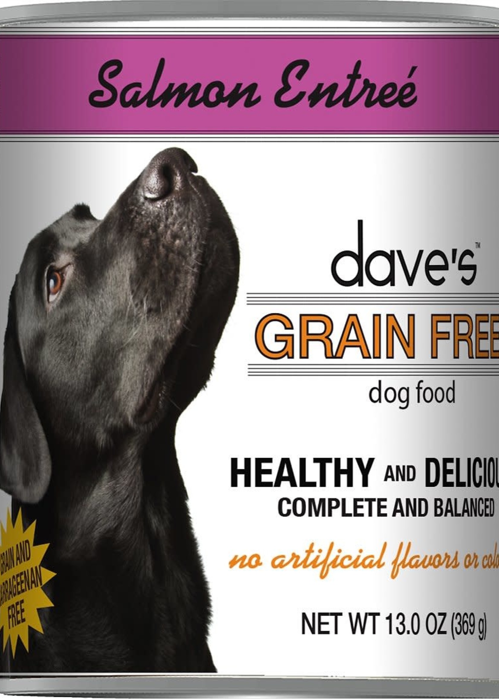 Dave's Pet Food Dave's Dog Can Healthy & Delicious Salmon 13 oz