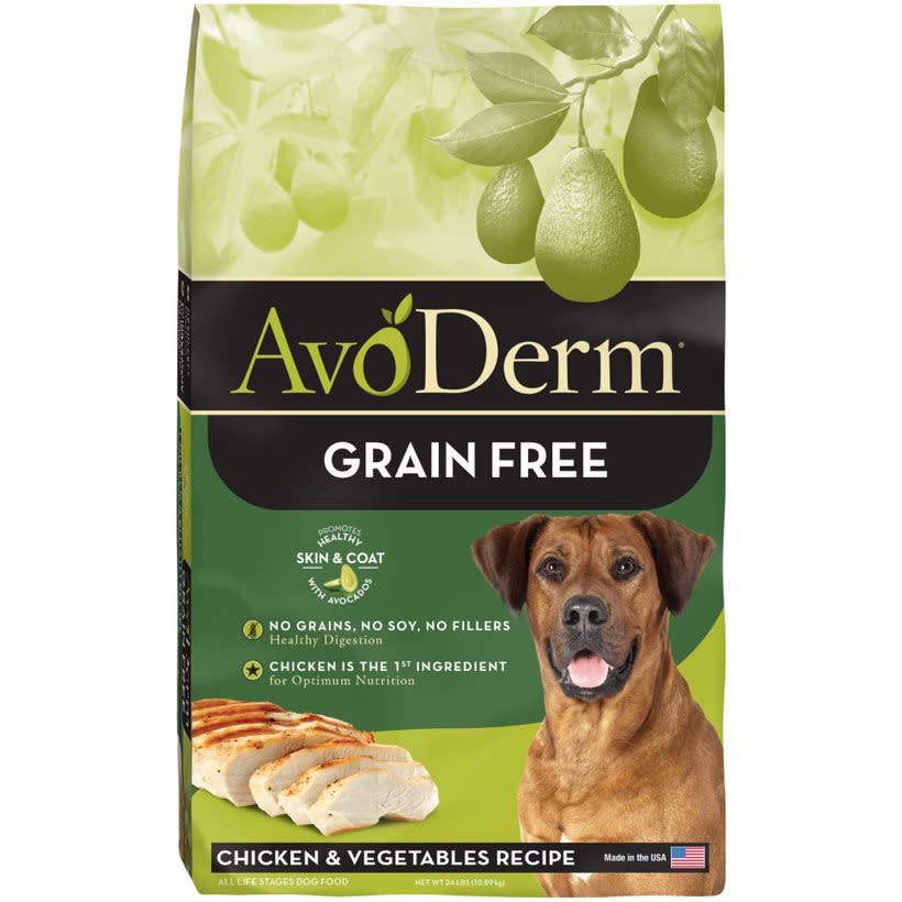 AvoDerm Dog Dry GF Chicken and Vegetable Better Life Natural Pet Foods