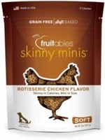 Fruitables Fruitables Skinny Minis Rotisserie Chicken Flavor Chewy Dog Treats