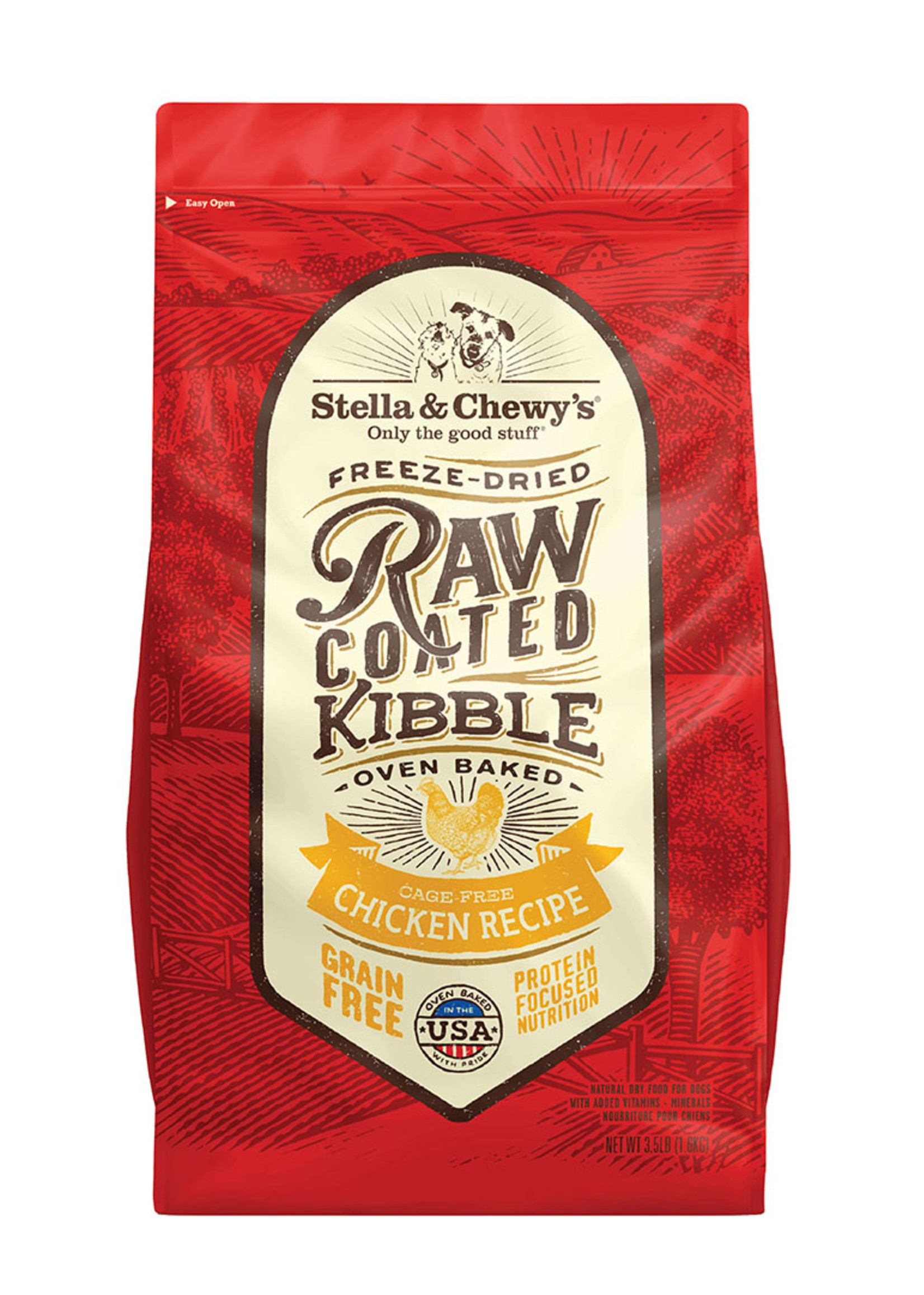 Stella & Chewys Stella & Chewy's Dog Dry Raw Coated Kibble Chicken