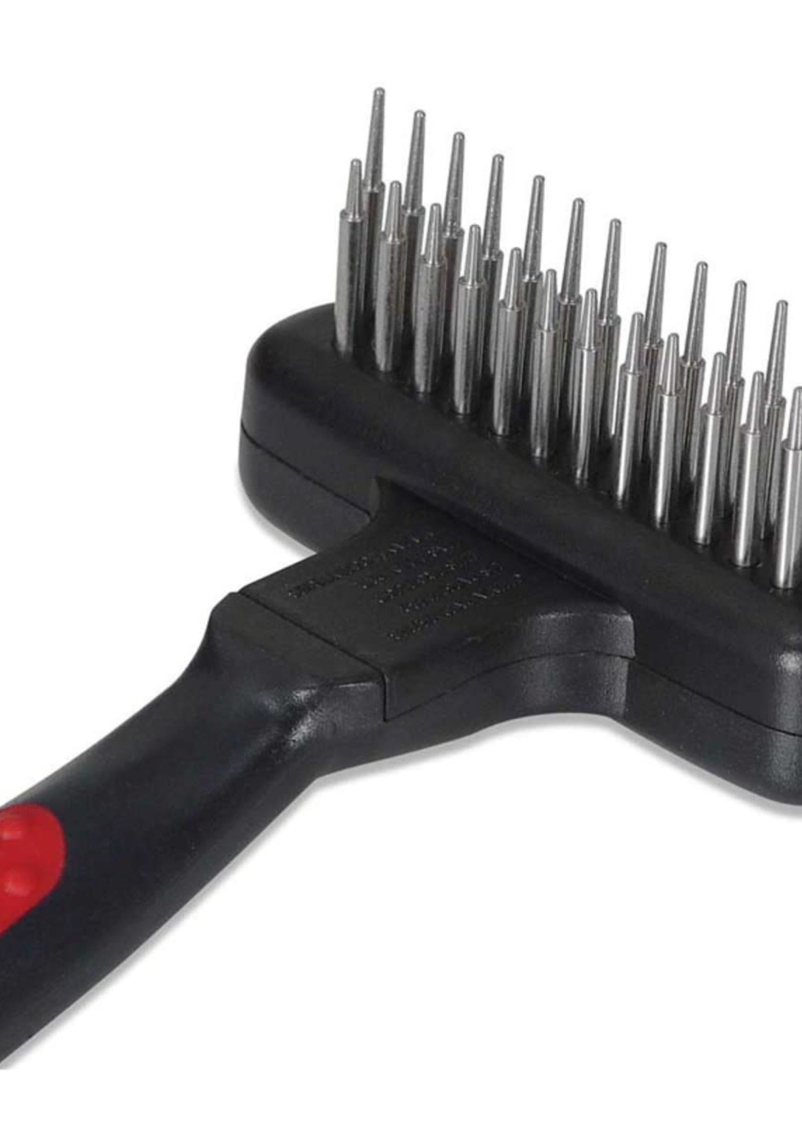 double row undercoat rake