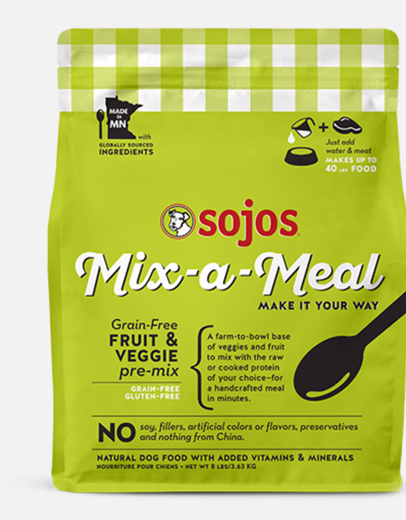 Sojo's Sojo's Dog Dehydrated Mix-A-Meal Grain Free Pre-Mix ...