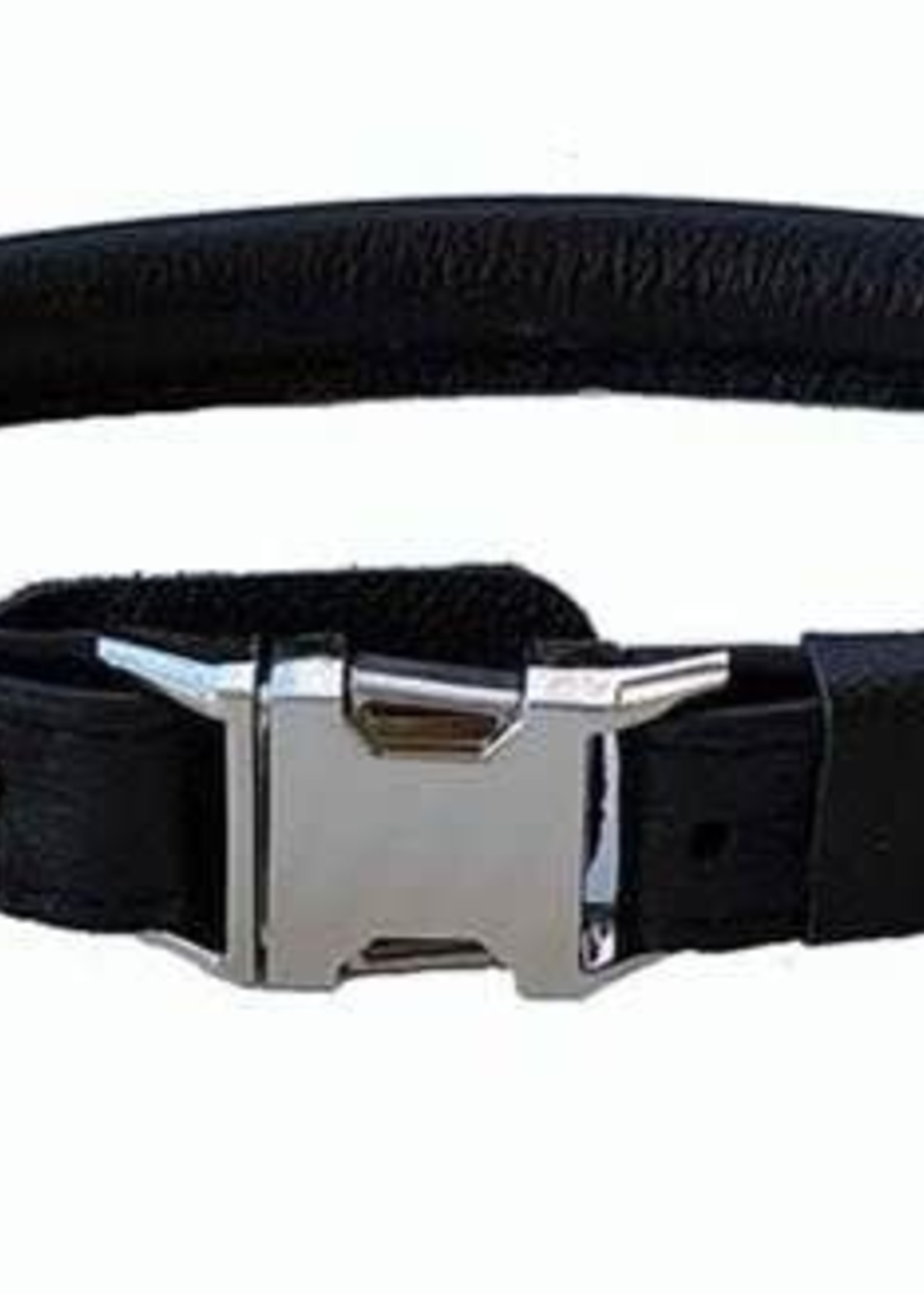 Euro-Dog Euro-Dog Quick Release Rolled Collar Black XL