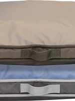 Dallas Manufacturing Company Good Dog Weather & Chew Resistant Reversible Gusset Dog Bed 42x32