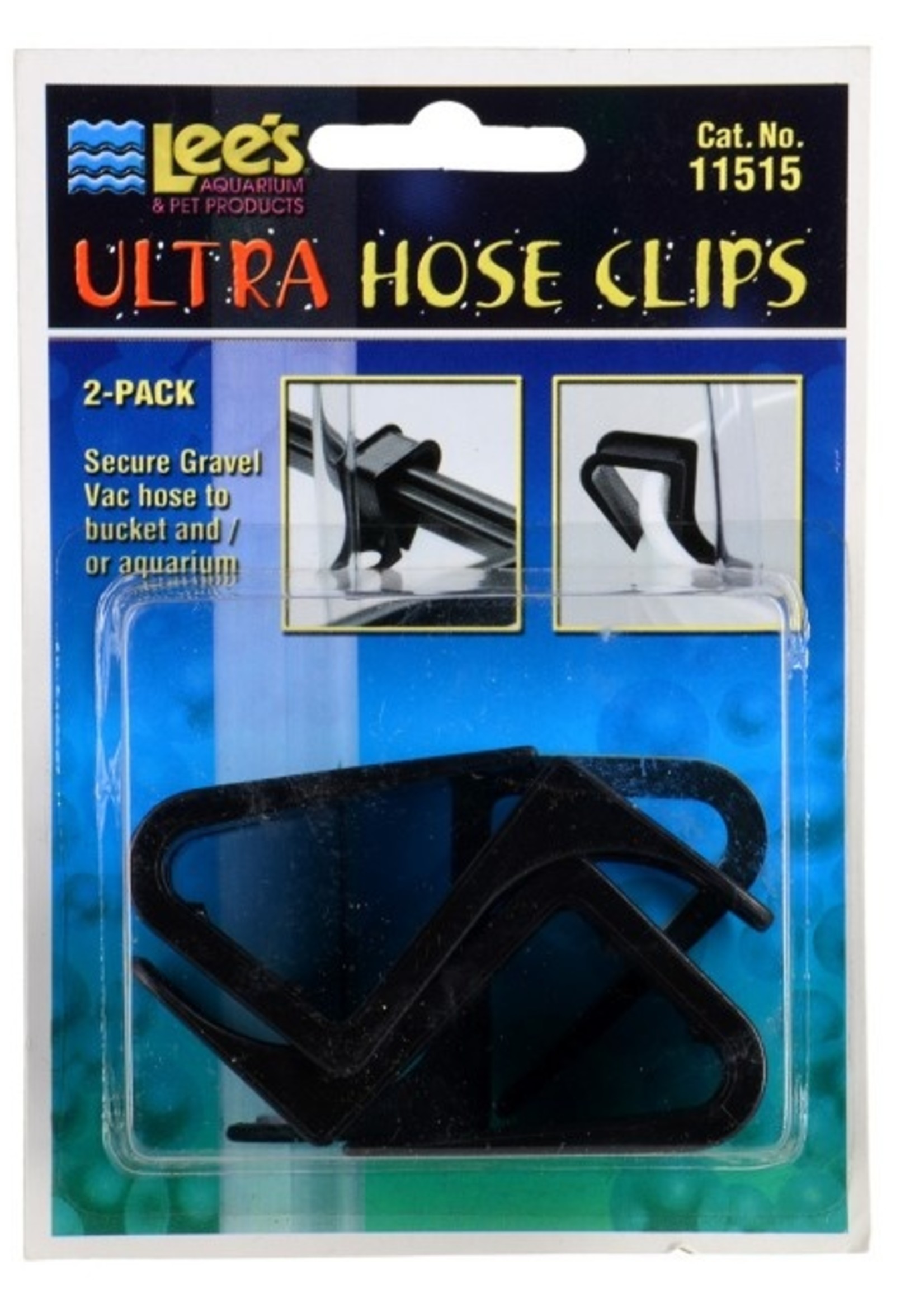 Lee's Aquatics & Pet Supplies Ultra Hose Clips 2 Pack
