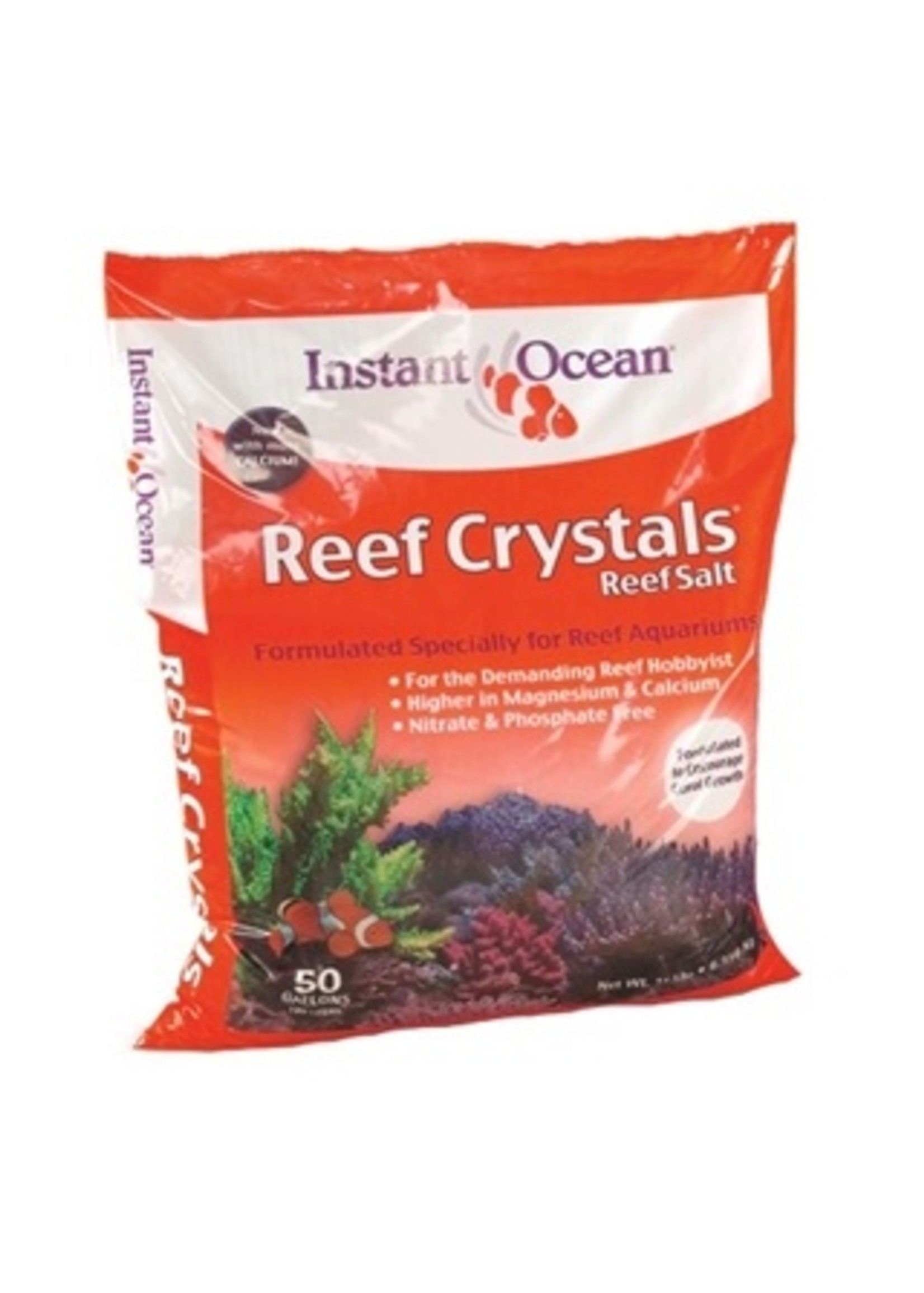 SPECTRUM BRANDS - AQUARIUM SYSTEMS Instant Ocean Reef Crystals Salt 50 Gallon Bag