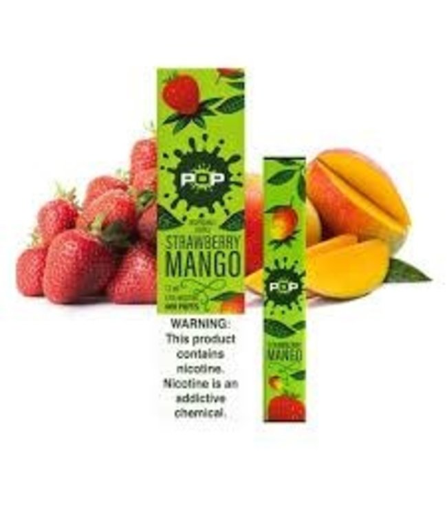 POP Disposable Bar Smash Glass and Vape