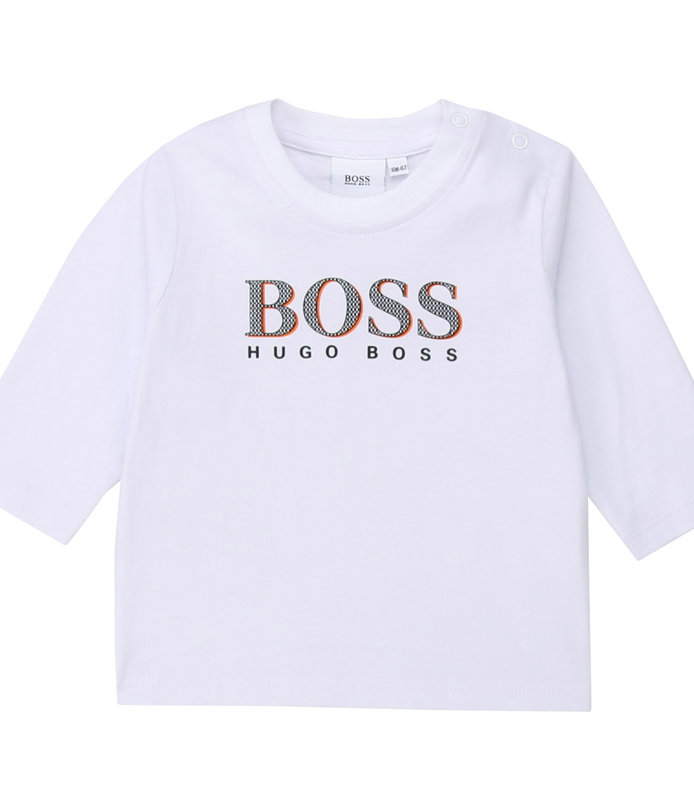T shirt manche longue hugo boss Clearance