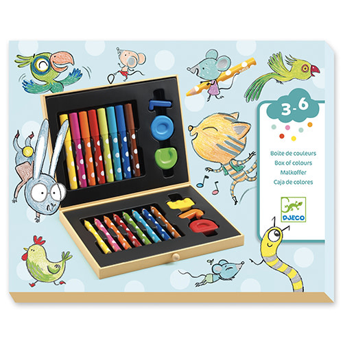 Djeco Djeco - Box of colours for toddlers