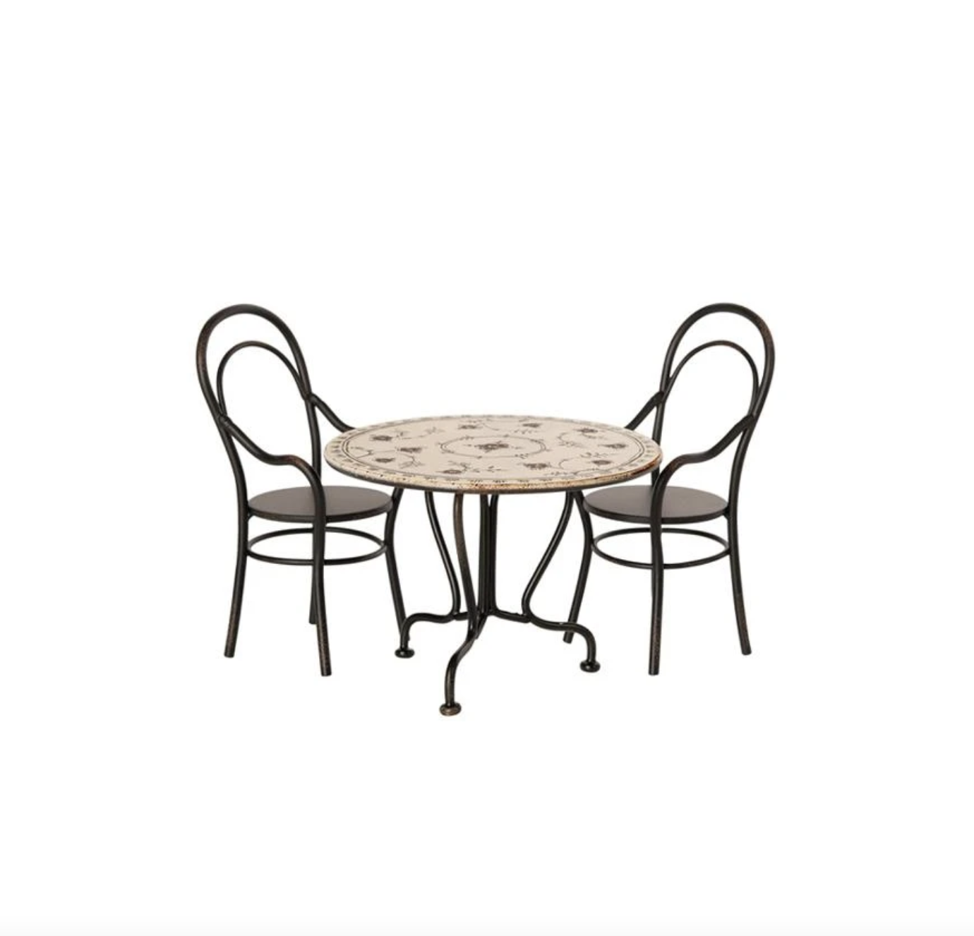 Maileg Maileg - Ens. table à manger + 2 chaises
