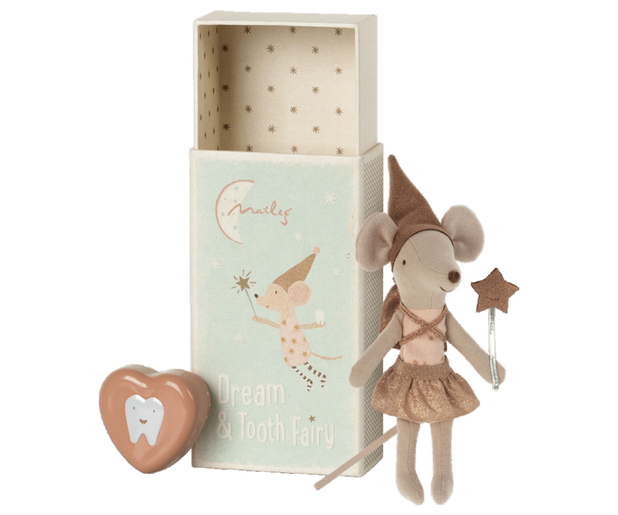 Maileg Maileg - Tooth fairy mouse in matchbox