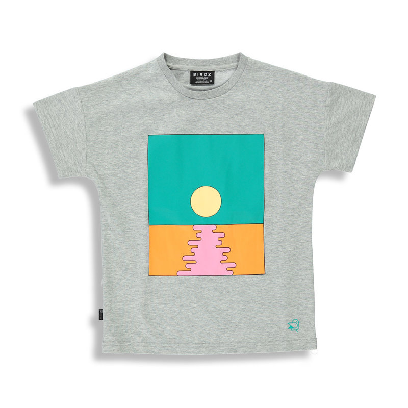 Birdz Birdz - Boxy Sunset T-shirt