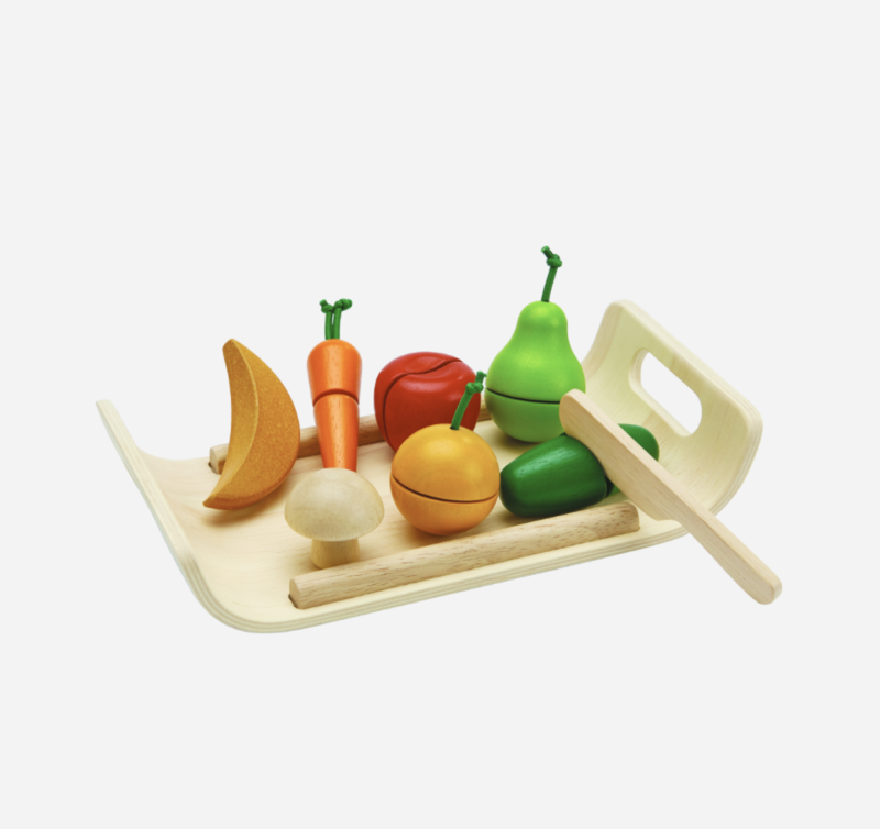 Plan Toys Plan Toys - Assorted Fruits & Vegetables
