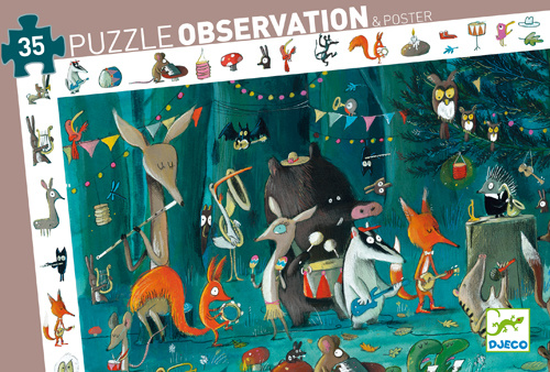 Djeco Djeco - Puzzle Observation L'orchestre