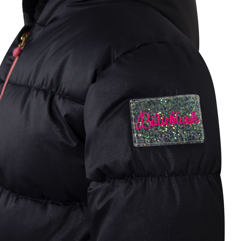 Billieblush Billieblush - Navy Pom pom Puffer Jacket