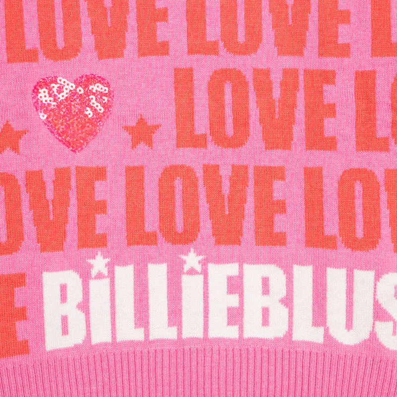Billieblush Billieblush - Embroidered Heart Cardigan