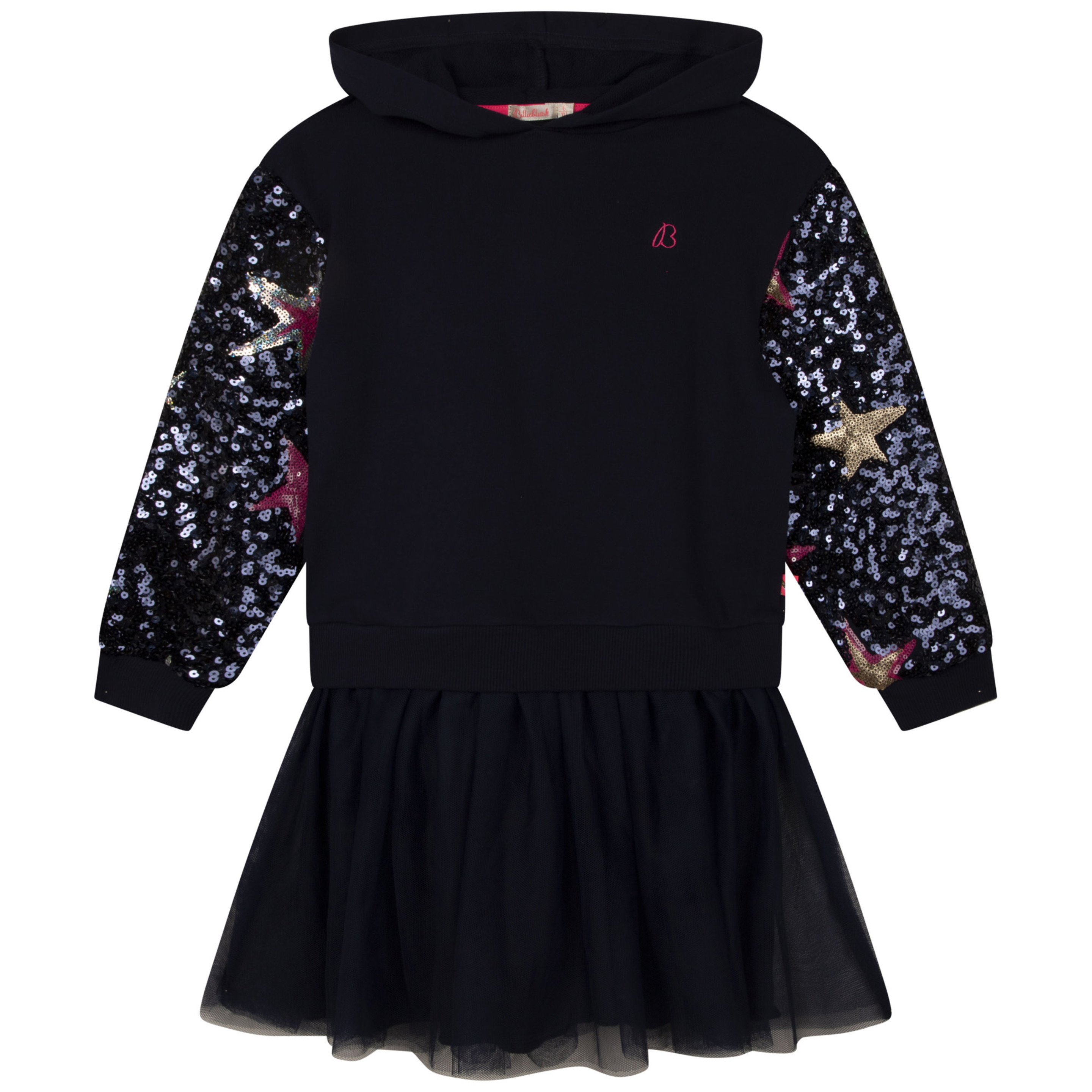 Billieblush - Sequin Bi-Material Dress | Billie le Kid Children’s Store