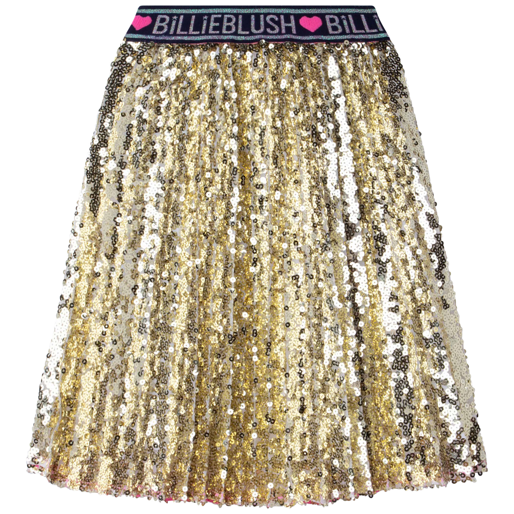 Billieblush Billieblush - Gold Midi Skirt