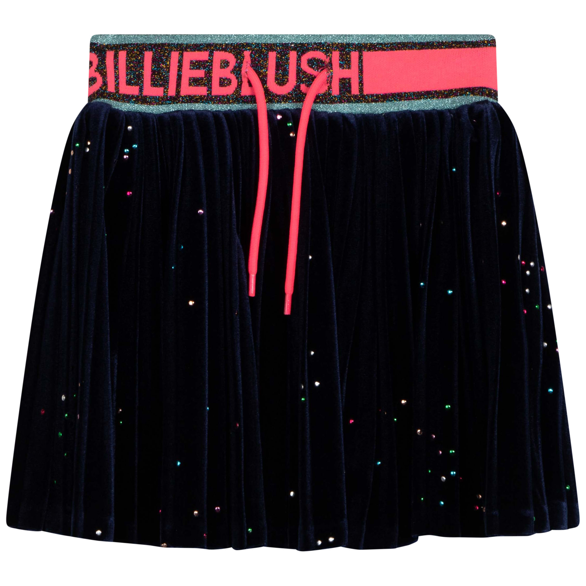 Billieblush Billieblush - Jupe Velours Logo