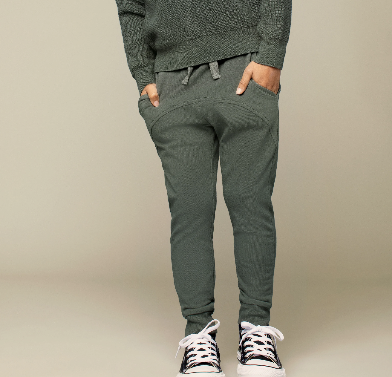 Miles The Label Miles the Label - Forest Green Jogger