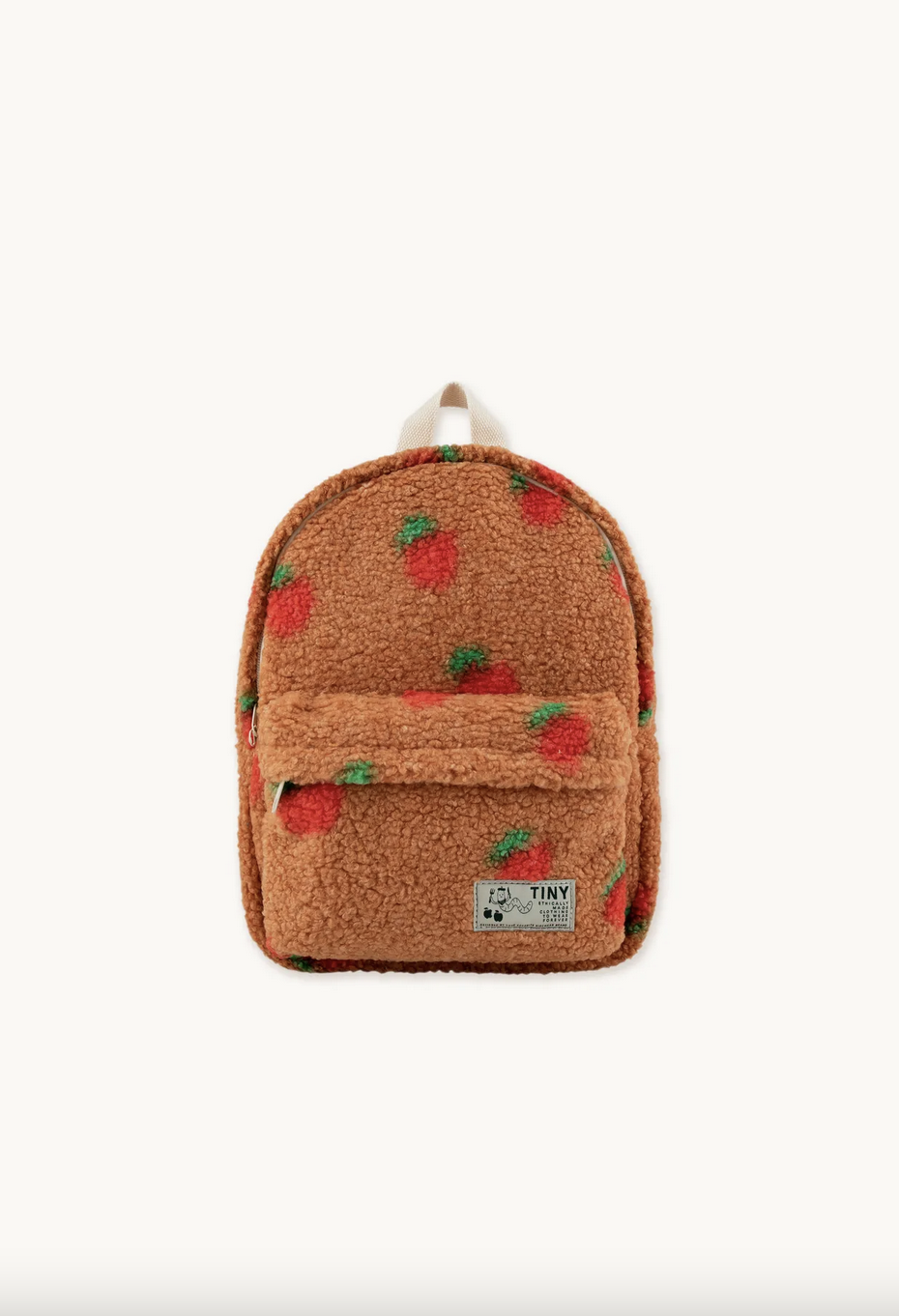 Tiny Cottons Tiny Cottons - Apple Sherpa Backpack