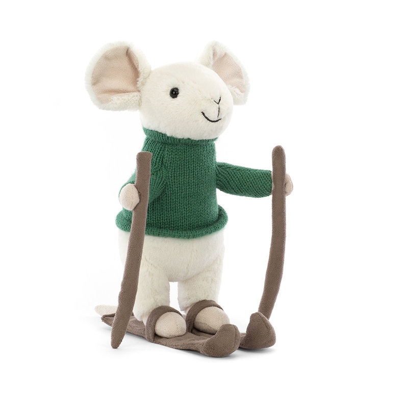 Jellycat Jellycat - Peluche Merry Mouse Skiing