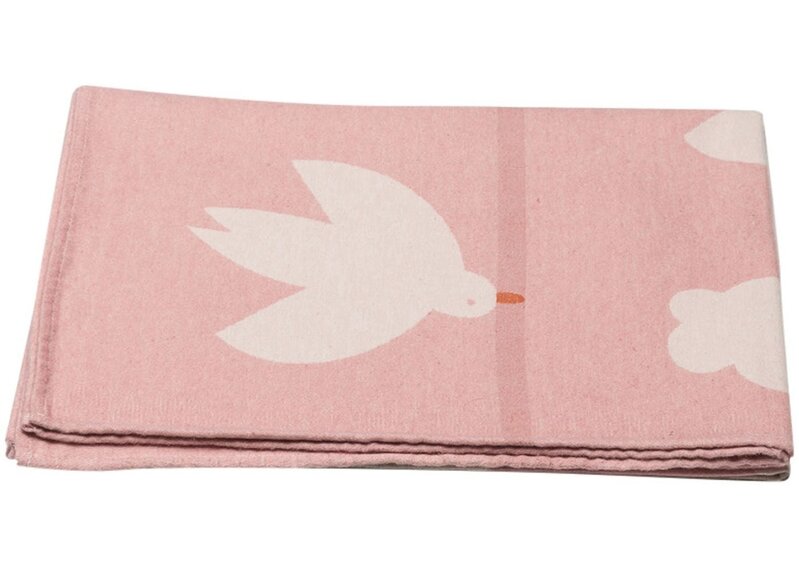 David Fussenegger David Fussenegger - Lima Doves All over Pink Blanket