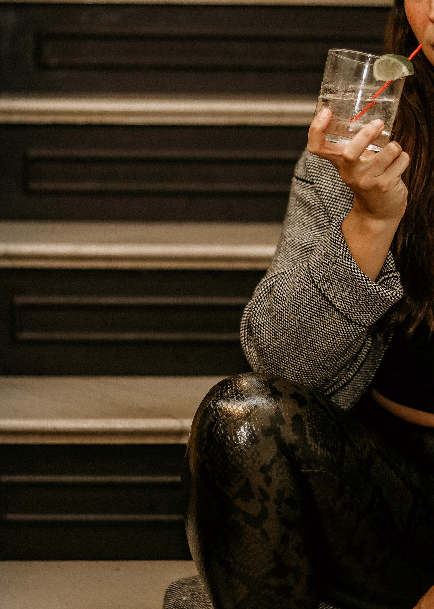 commando snakeskin leggings