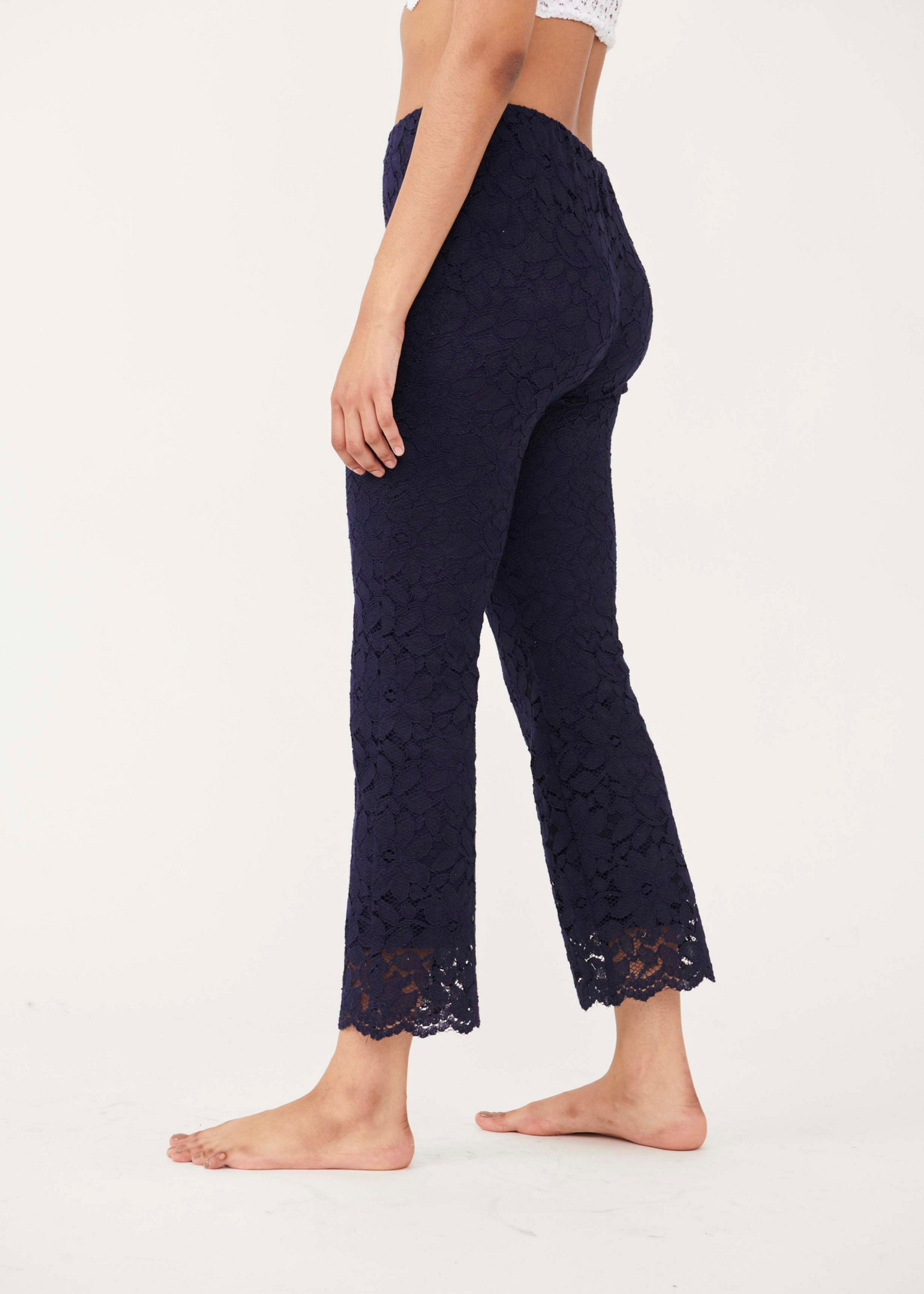 Free People Wild Laces Pull-On Crop 