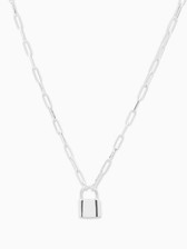 Kar padlock charm necklace - Minky Mink