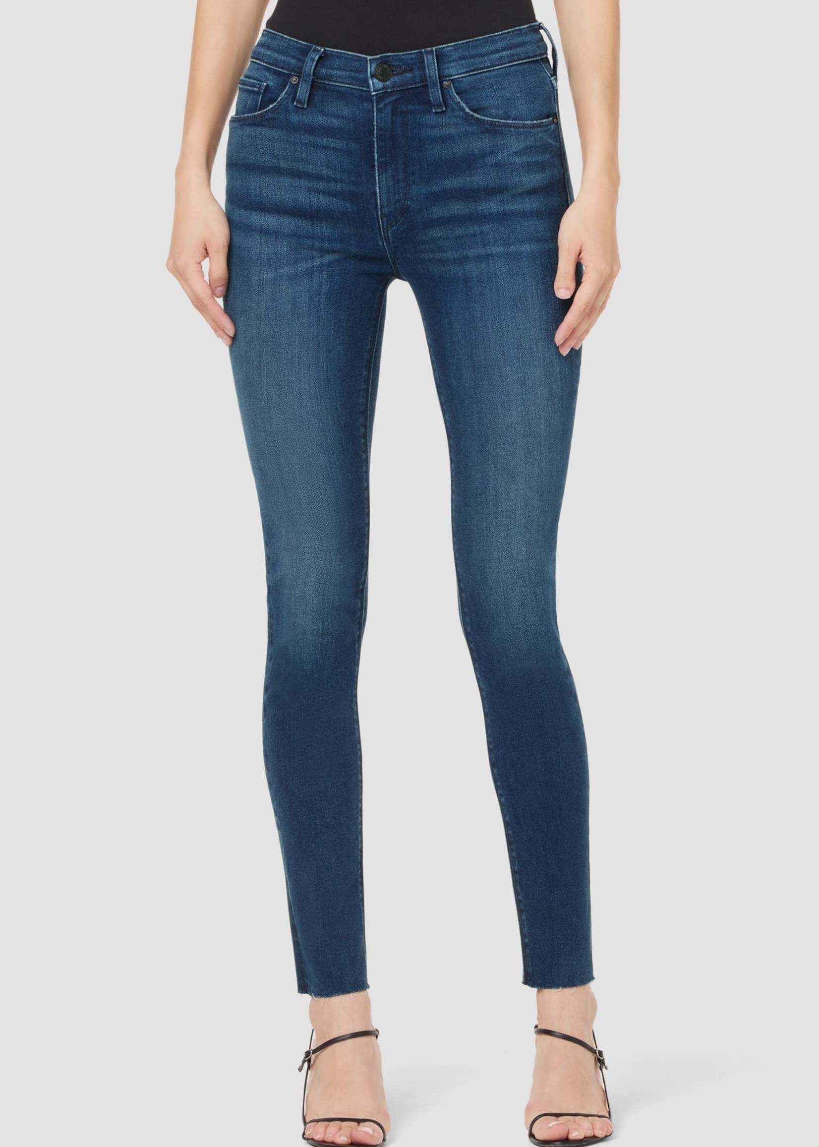 Hudson Barbara High-Rise Super Skinny Ankle Jean - Minky Mink