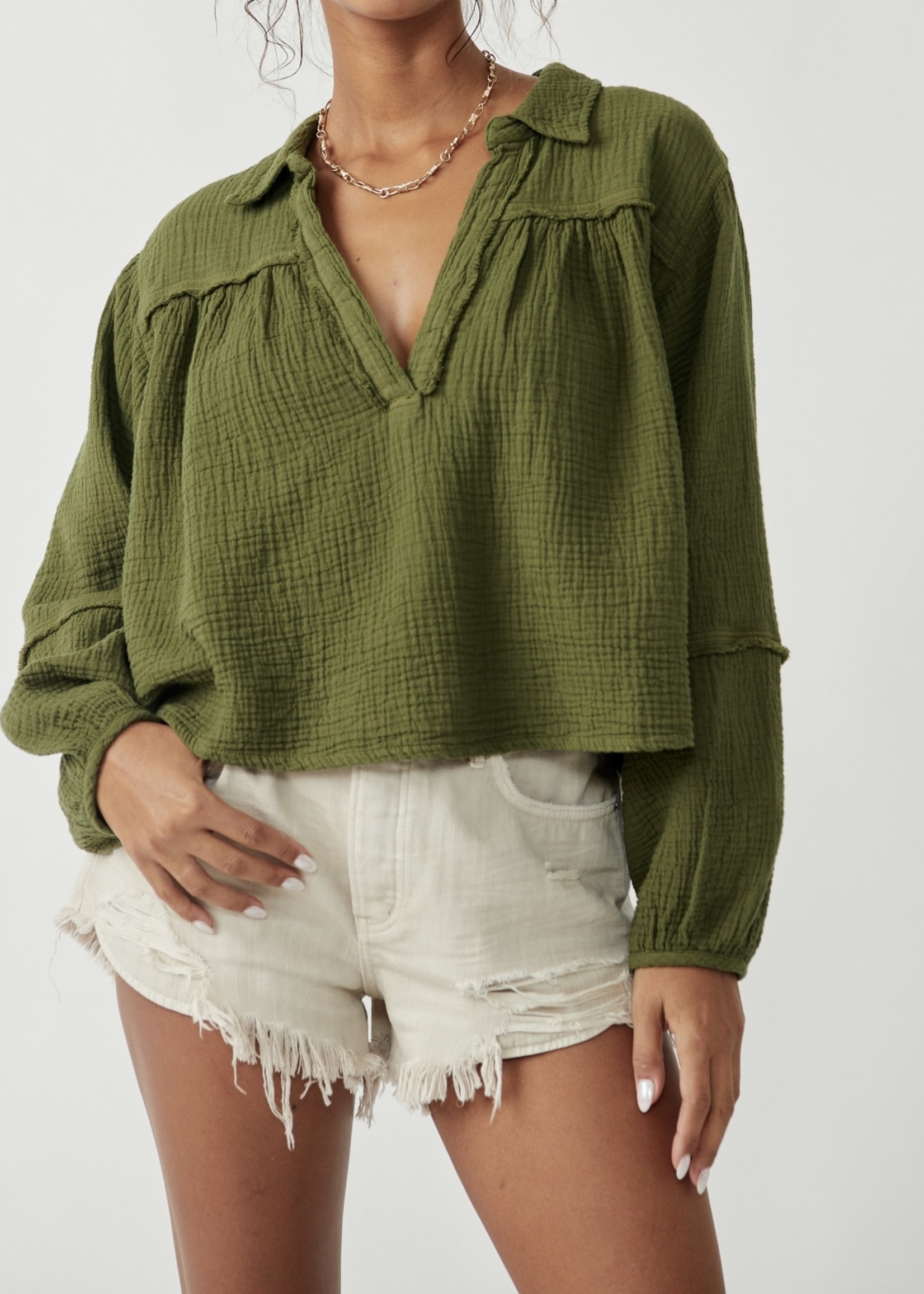Free People Free People Yucca Double Cloth