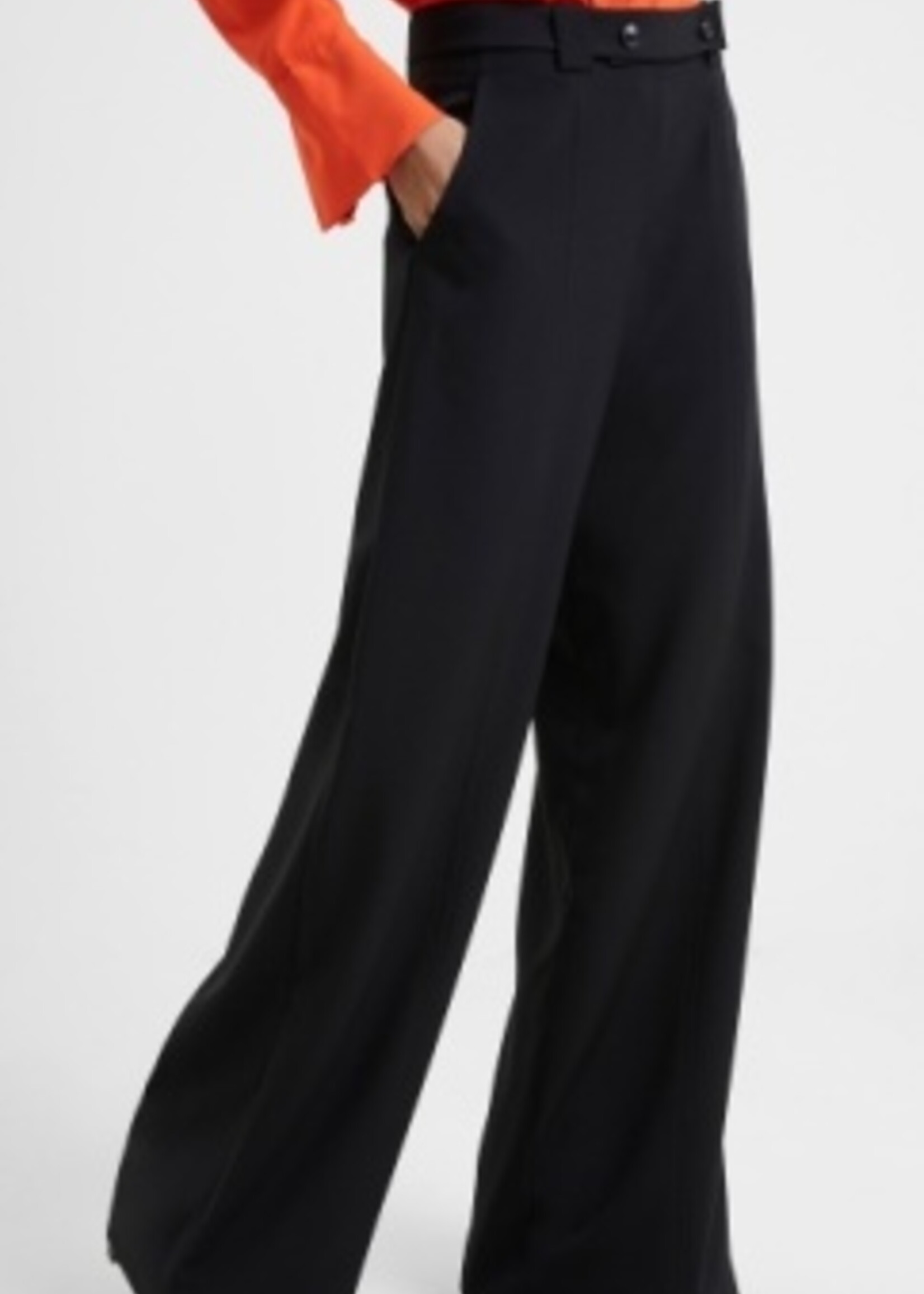 French Connection Echo Crepe Full Length Trouser