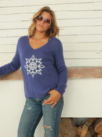 Wooden Ships Snow Angel Sweater