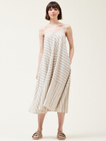 Grade & Gather Striped Midi Dress