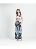 Clara Sunwoo Palazzo Pant Black/White