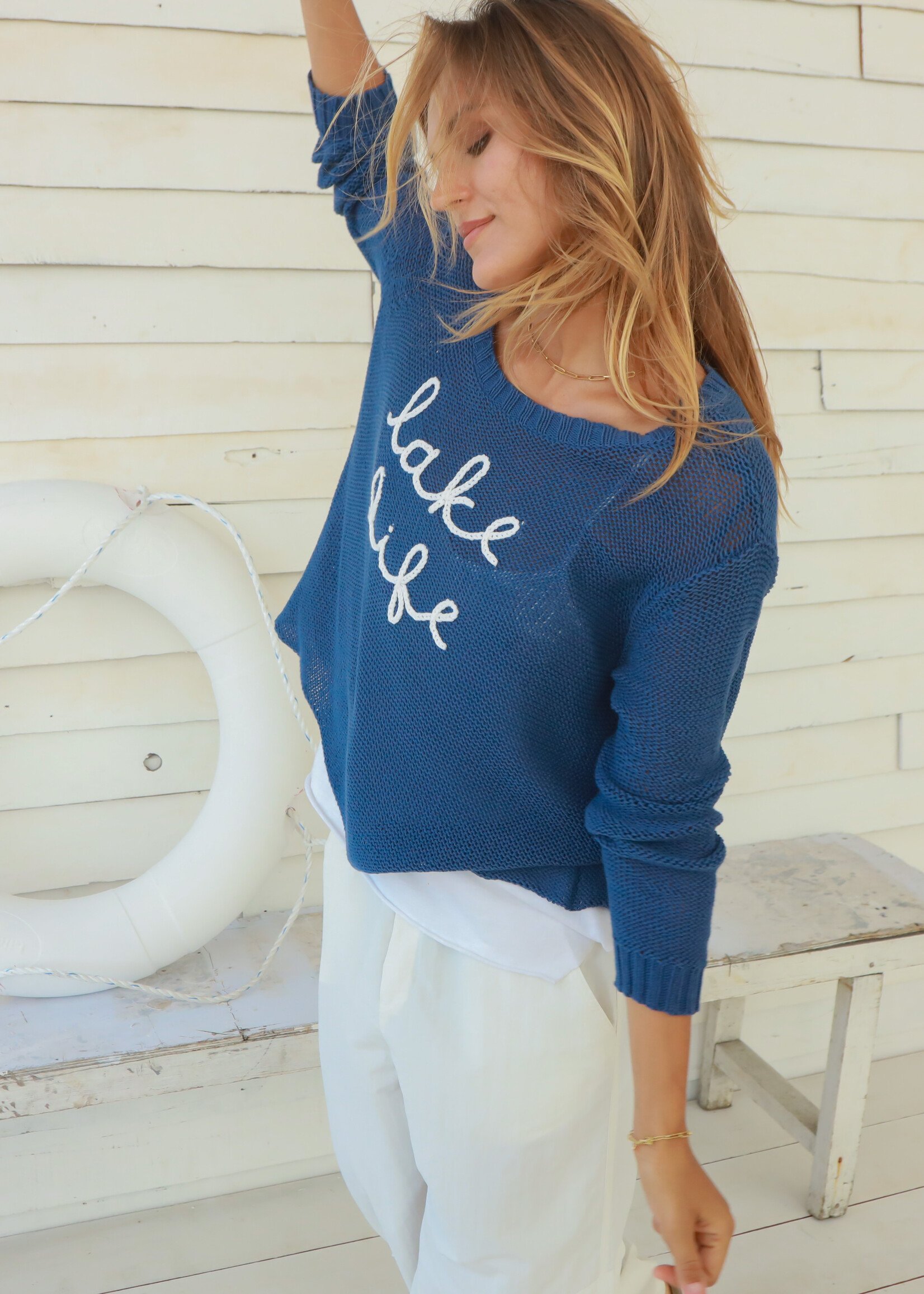 Wooden Ships Wooden Ships Lake Life Sweater