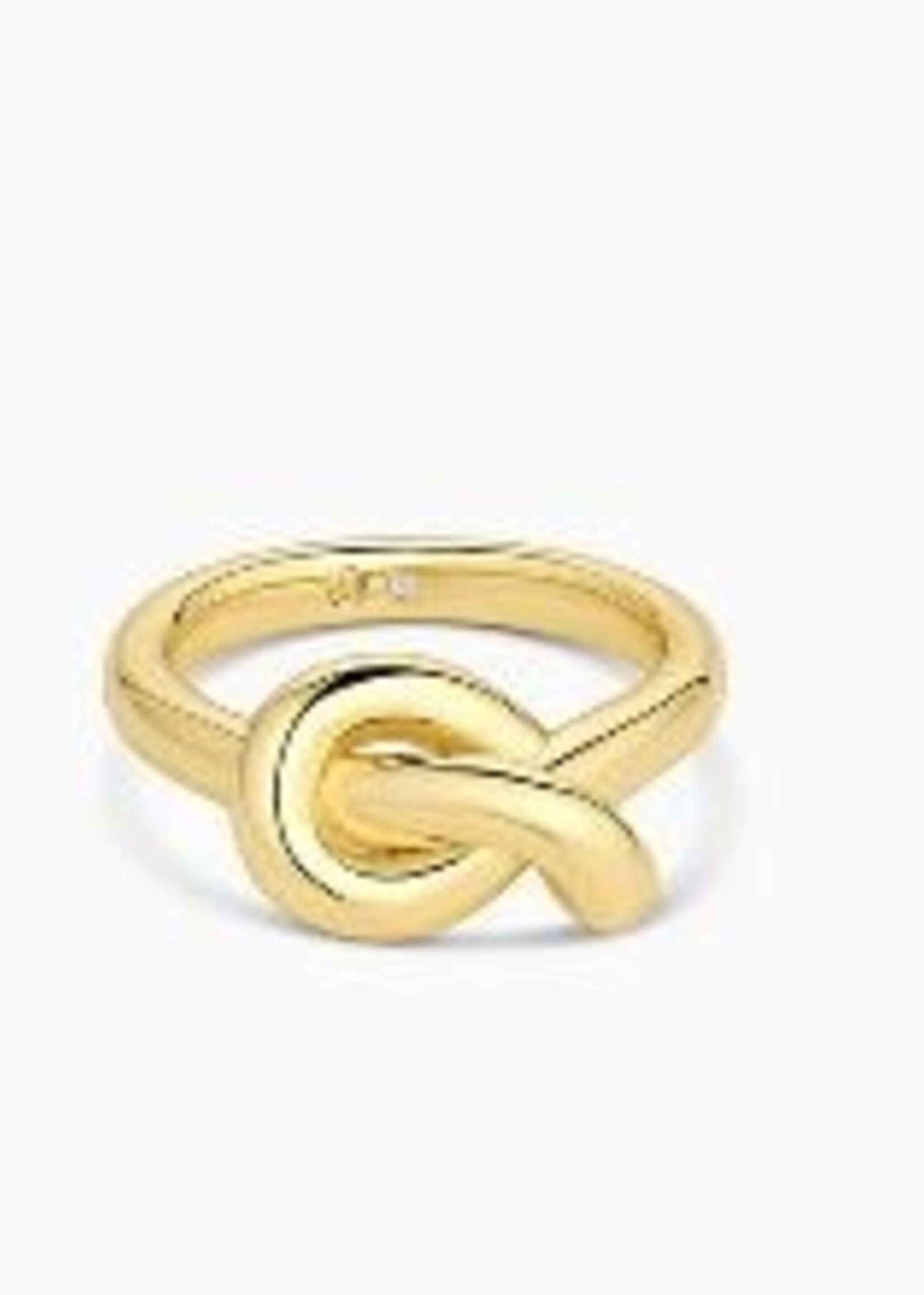 Gorjana Gorjana Infinity Knot Ring Gold 6