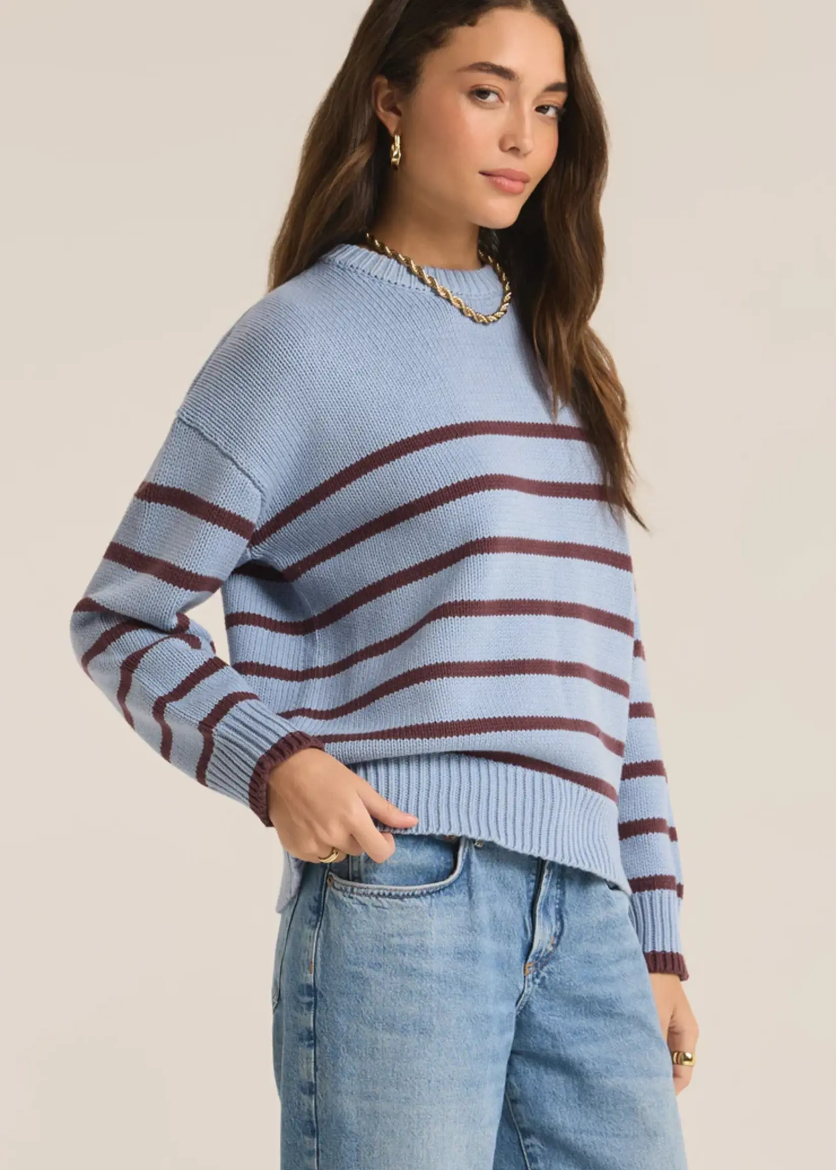 Z Supply Z Supply Boyfriend Stripe Sweater