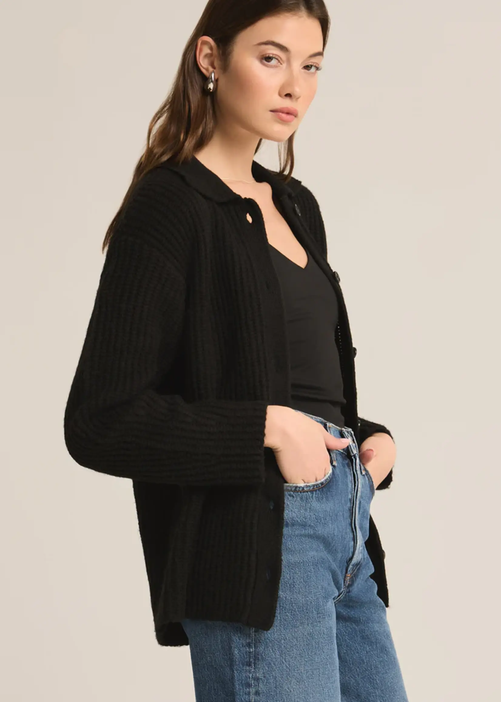 Z Supply Z Supply Lennie Button Up Sweater