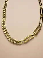 Golden Hour Studio Mixed Up Chain 4” Necklace