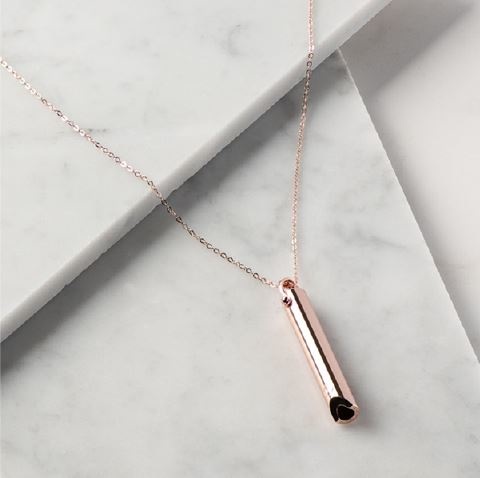 KOMUSO SHIFT PENDANT \u0026 CHAIN - ROSE 