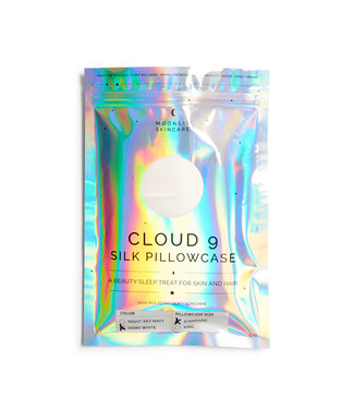 MOONLIT SKINCARE CLOUD 9 SILK PILLOWCASE - STANDARD