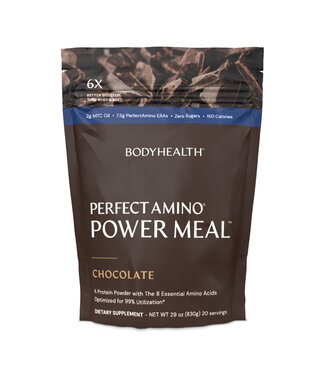BODYHEALTH PERFECTAMINO POWER MEAL CHOCOLATE - 29.3 OZ
