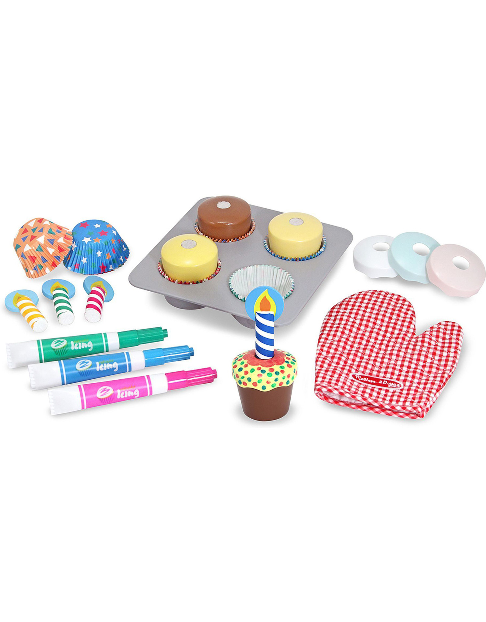 MELISSA & DOUG Bake & Decorate Cupcake Set