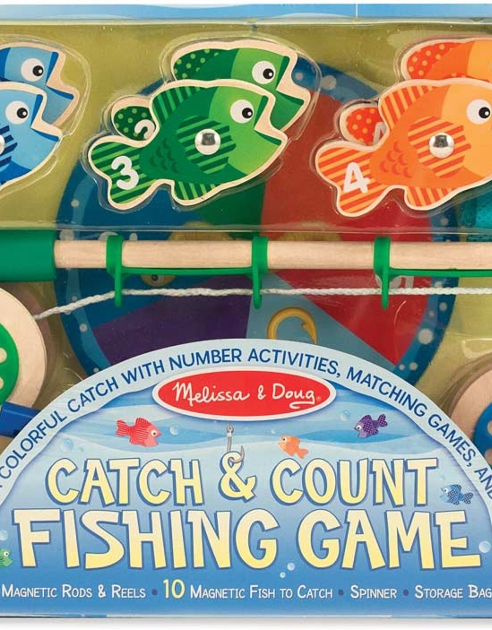 MELISSA & DOUG Catch & Count Fishing Game