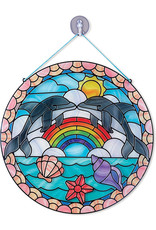 MELISSA & DOUG Stained Glass - Dolphins