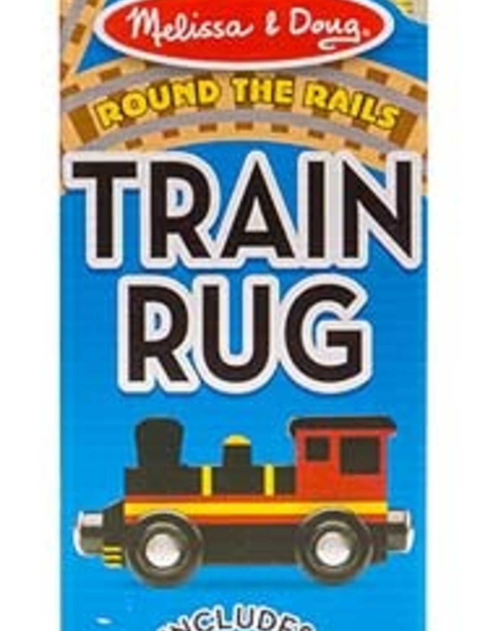MELISSA & DOUG Round the Rails Train Rug