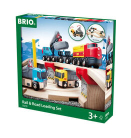 BRIO CORP Rail & Road Loading Set